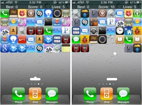 SpringBlock Breaker, otra opción para jugar en el Springboard [cydia][vídeo], iPhone188