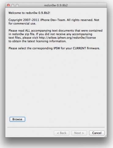 Jailbreak tethered iOS 4.3.5 iPhone 4, 3GS y iPod Touch con Redsnow 0.9.8b4 [tutorial], iPhone 5 4 actualidad noticias 181