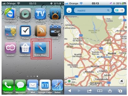 Cómo tener los mapas de Nokia en el iPhone directamente en tu Springboard [tutorial], iPhone toda la actualidad noticas 145