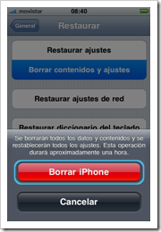 ¿Vendes o regalas tu iPhone? Consejos antes de dárselo a alguien mas o ser robado, borrar iphone informacioniphonecom