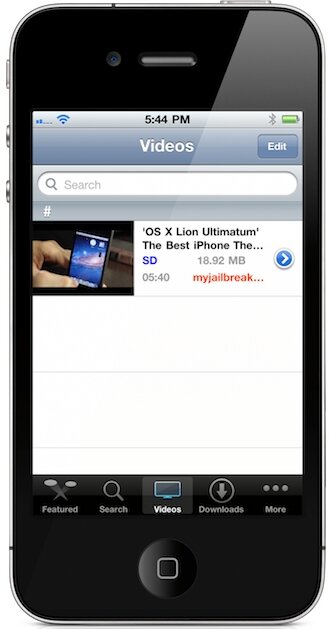 MyTube, una aplicación para descargarte los vídeos de YouTube [cydia][vídeo], iPhone 5 4 actualidad noticias 563