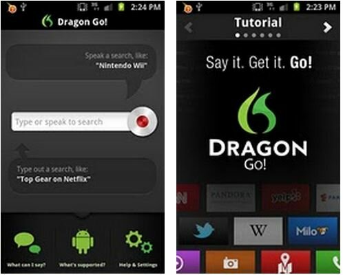 Dragon Go!, lo mas parecido a Siri en búsquedas y servicios esta disponible para Android e iOS, Dragon Go android informacioniphonecom