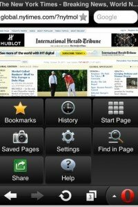 Opera Mini: nueva actualización disponible en la App Store, iPhone 5 4 noticias 024 200x300