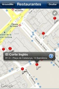 AroundMe se actualiza introduciendo soporte a navegadores GPS [App Store], iphone 4S noticias actualidad 360 200x300