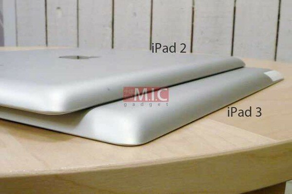 iPad 3 con más RAM, LTE, actualización de Apple Tv y más para mañana, iPad3taper 600x400